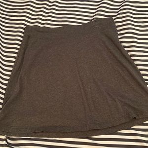 Merona charcoal grey sport skirt.
